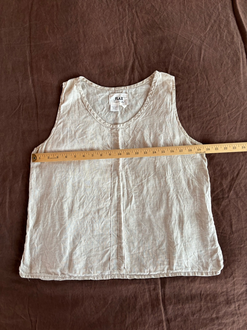 FLAX Linen Tank - Picture 6 of 8